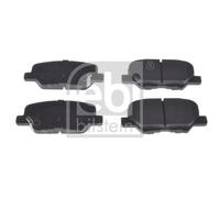 FEBI BILSTEIN 116317 Kit pastiglie freno, Freno a disco per CITROËN,MAZDA,MITSUB