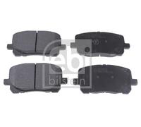 FEBI BILSTEIN 116320 Kit pastiglie freno, Freno a disco per TOYOTA