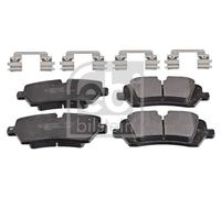 FEBI BILSTEIN 116325 Kit pastiglie freno, Freno a disco per LAND ROVER