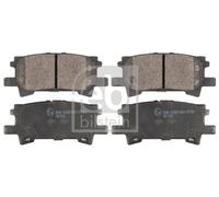 FEBI BILSTEIN 116334 Kit pastiglie freno, Freno a disco per LEXUS