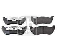 FEBI BILSTEIN 116335 Kit pastiglie freno, Freno a disco per JEEP