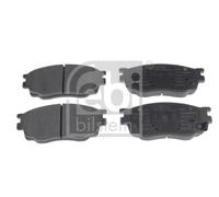 FEBI BILSTEIN 116357 Kit pastiglie freno, Freno a disco per MAZDA