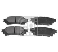 FEBI BILSTEIN 116359 Kit pastiglie freno, Freno a disco per LEXUS,TOYOTA