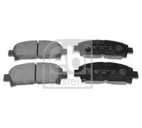 FEBI BILSTEIN 116362 Kit pastiglie freno, Freno a disco per TOYOTA