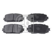 FEBI BILSTEIN 116401 Kit pastiglie freno, Freno a disco per TOYOTA