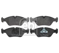 FEBI BILSTEIN 16026 Kit pastiglie freno, Freno a disco per BMW