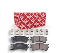 febi bilstein 16198 pastiglie freno (anteriore) - set di 4 pastiglie disco | , ,