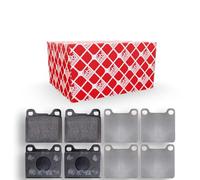 febi bilstein 16231 pastiglie freno (posteriore) - set di 4 pastiglie disco |