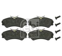 FEBI BILSTEIN 16302 Kit pastiglie freno, Freno a disco per VW