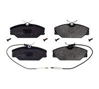 febi bilstein 16381 pastiglie freno con aggiunta di materiale (anteriore) - set di 4 pastiglie disco | RENAULT