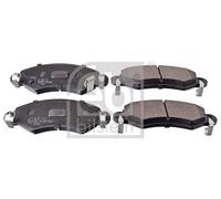 FEBI BILSTEIN 16387 Kit pastiglie freno, Freno a disco per OPEL,SUBARU,SUZUKI,VA