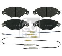 FEBI BILSTEIN 16417 Kit pastiglie freno, Freno a disco per CITROËN
