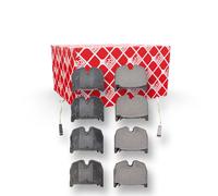 FEBI BILSTEIN 16534 Kit pastiglie freno, Freno a disco per MERCEDES-BENZ