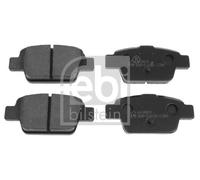FEBI BILSTEIN Kit pastiglie freni Posteriore senza contatto segnalazione usura 16556