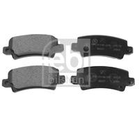 FEBI BILSTEIN 16577 Kit pastiglie freno, Freno a disco per TOYOTA