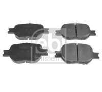 FEBI BILSTEIN 16578 Kit pastiglie freno, Freno a disco per TOYOTA