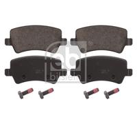 FEBI BILSTEIN 16625 Kit pastiglie freno, Freno a disco per FORD,LAND ROVER,VOLVO