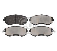 FEBI BILSTEIN 16643 Kit pastiglie freno, Freno a disco per SUBARU