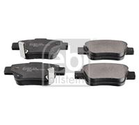 FEBI BILSTEIN 16652 Kit pastiglie freno, Freno a disco per TOYOTA