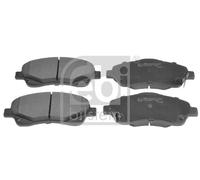 FEBI BILSTEIN 16653 Kit pastiglie freno, Freno a disco per TOYOTA
