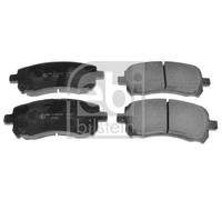 FEBI BILSTEIN Kit pastiglie freno, Freno a disco per MAZDA SUBARU 16660