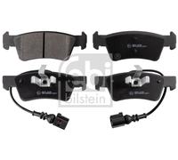 FEBI BILSTEIN 16669 Kit pastiglie freno, Freno a disco per VW
