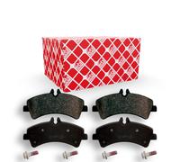 febi bilstein 16709 pastiglie freno con aggiunta di materiale (posteriore) - set di 4 pastiglie disco | BENZ,