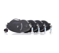 febi bilstein 16868 pastiglie freno con viti (anteriore) - set di 4 pastiglie disco |, SEAT,