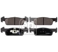 FEBI BILSTEIN 16976 Kit pastiglie freno, Freno a disco per DACIA,RENAULT