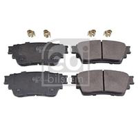 FEBI BILSTEIN Kit pastiglie freni 16979 Posteriore con segnalatore acustico usura 1 pezzo