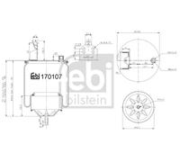 Soffietti per sospensioni pneumatiche FEBI BILSTEIN 170107