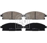 FEBI BILSTEIN 170241 Kit pastiglie freno, Freno a disco per NISSAN