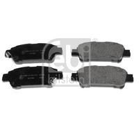 FEBI BILSTEIN 170271 Kit pastiglie freno, Freno a disco per TOYOTA