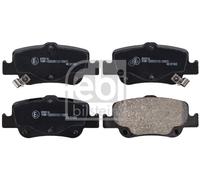 FEBI BILSTEIN 170285 Kit pastiglie freno, Freno a disco per TOYOTA