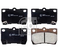 FEBI BILSTEIN 170295 Kit pastiglie freno, Freno a disco per LEXUS,TOYOTA