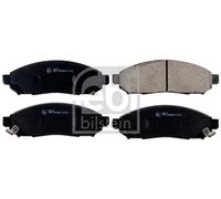 FEBI BILSTEIN 170304 Kit pastiglie freno, Freno a disco per NISSAN
