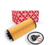 febi bilstein 170546 filtro olio con guarnizione e componenti di fissaggio, 1 unità