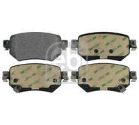 FEBI BILSTEIN 170664 Kit pastiglie freno, Freno a disco per MAZDA