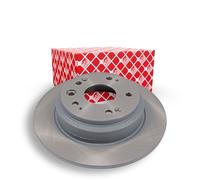 2x Disco freno Assale posteriore pieno 170706 FEBI BILSTEIN per HONDA