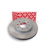 2x Disco freno Assale anteriore ventilazione interna 170790 FEBI BILSTEIN