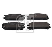 FEBI BILSTEIN 170873 Kit pastiglie freno, Freno a disco per SUBARU