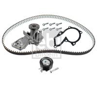 FEBI BILSTEIN 173070 Pompa acqua + Kit cinghie dentate per FORD C-Max, Mondeo