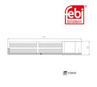 Febi BILSTEIN 173531 Filtro Urea per Man