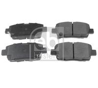 FEBI BILSTEIN 175212 Kit pastiglie freno, Freno a disco per TOYOTA