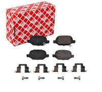 febi bilstein 175268 - Kit pastiglie freno con materiale di montaggio, 1 pezzo