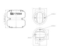 FEBI BILSTEIN 176581 Soffietto, Sospensione pneumatica