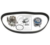 FEBI BILSTEIN 176589 Pompa acqua + Kit cinghie dentate per AUDI,SEAT,SKODA,VW