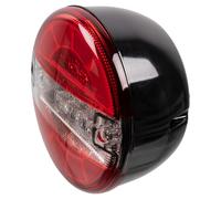 Fanale Posteriore Rotondo, Senza Luce Targa