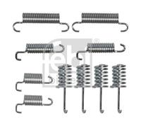 FEBI BILSTEIN Kit montaggio ganasce freno 182015 assale posteriore VW Crafter 2011-2016