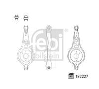 FEBI BILSTEIN 182227 Braccio oscillante, sospensione ruota